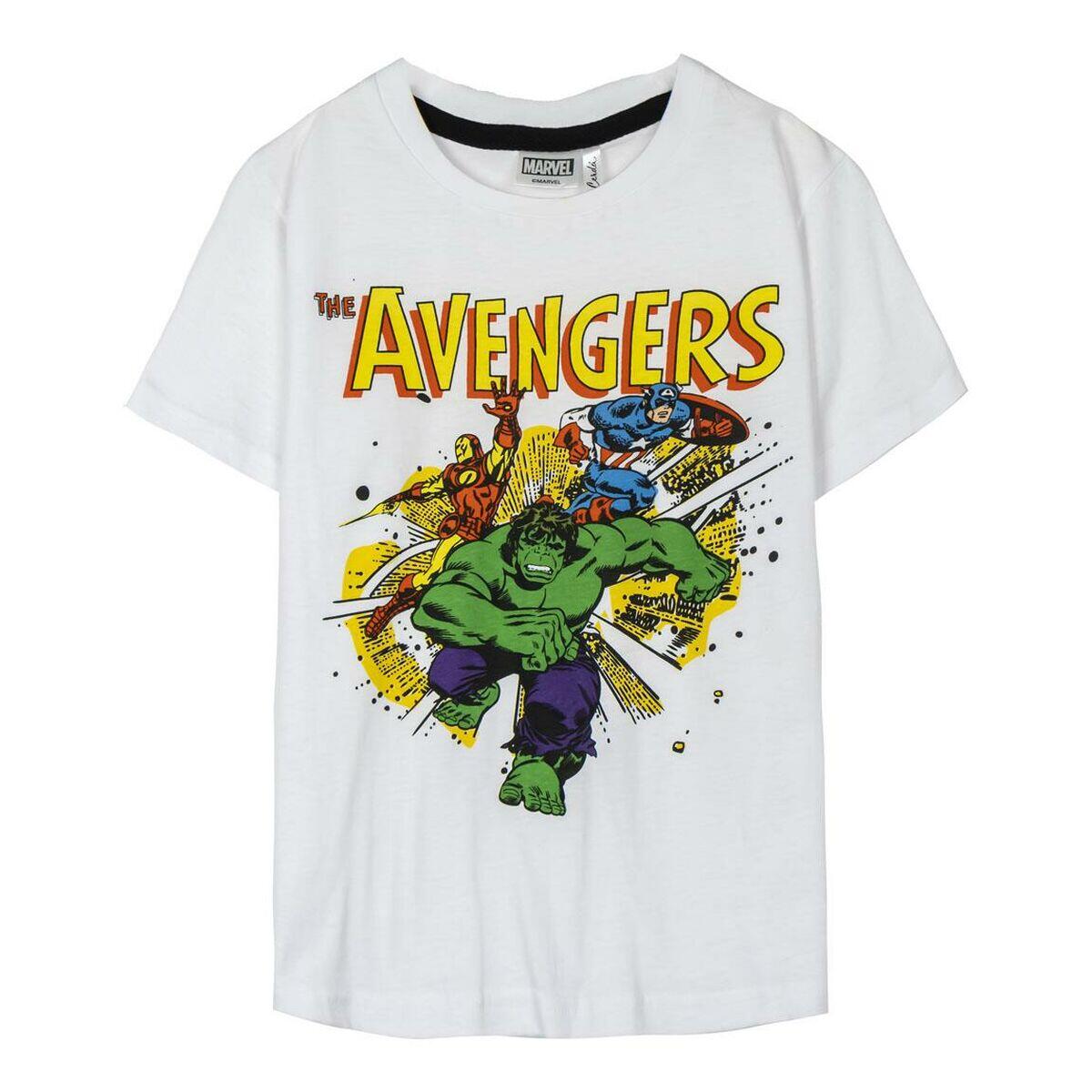 Maglia a Maniche Corte per Bambini Marvel Bianco MARVEL Decathlon