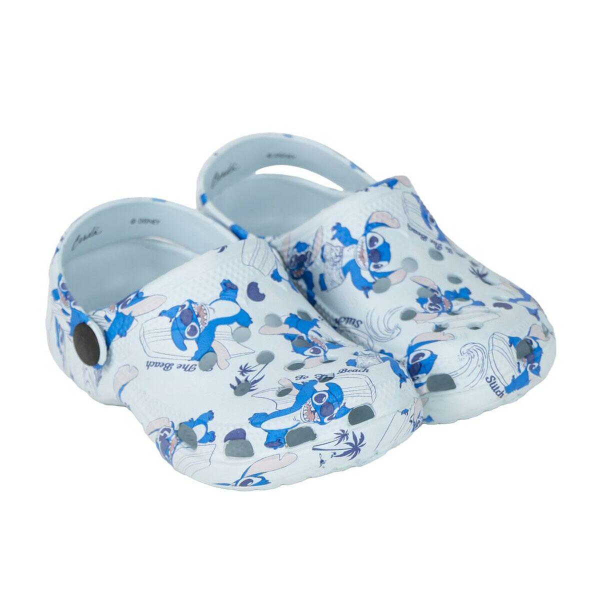 Sabots de Plage Stitch Bleu clair 1/5