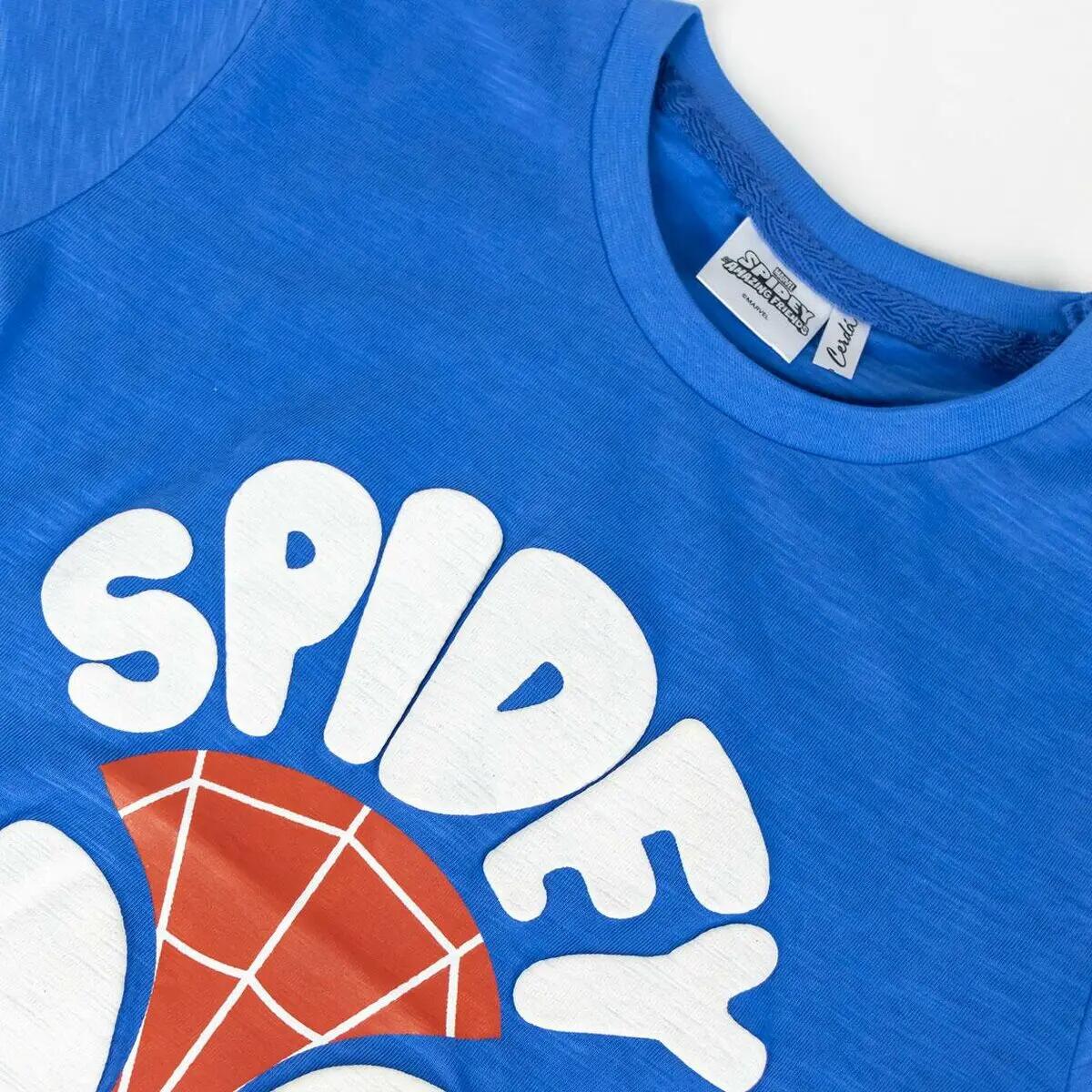 Kurzarm-T-Shirt für Kinder Spidey Blau 4/5