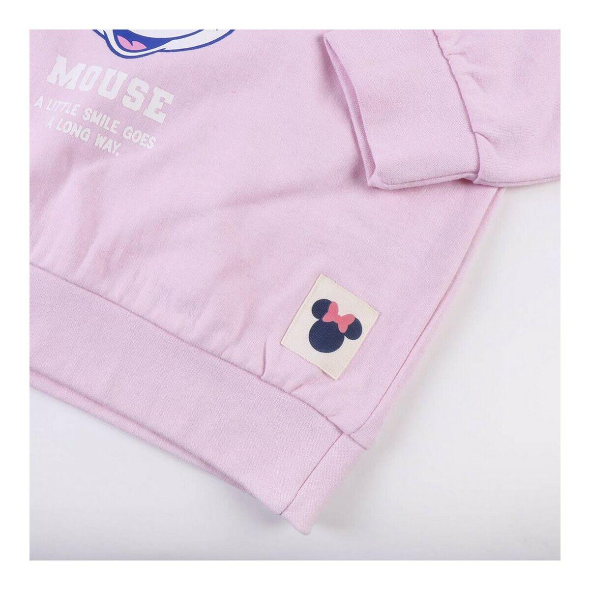 Kinder-Sweatshirt Minnie Mouse Rosa 3/5