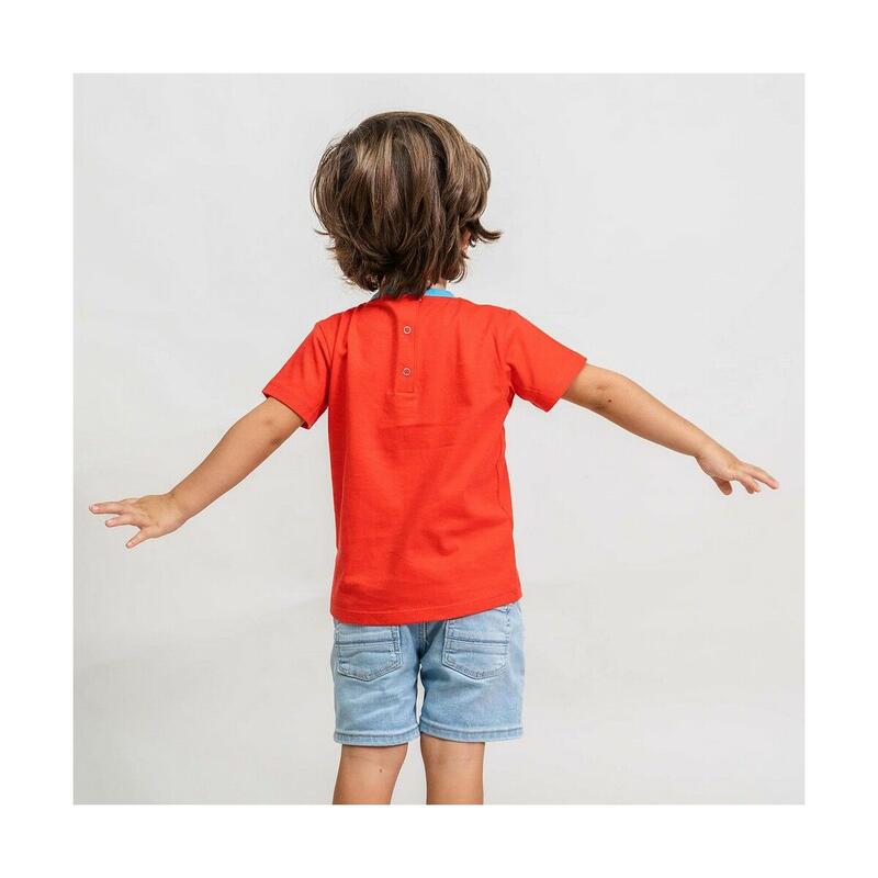 Maglia a Maniche Corte Spider-Man Rosso