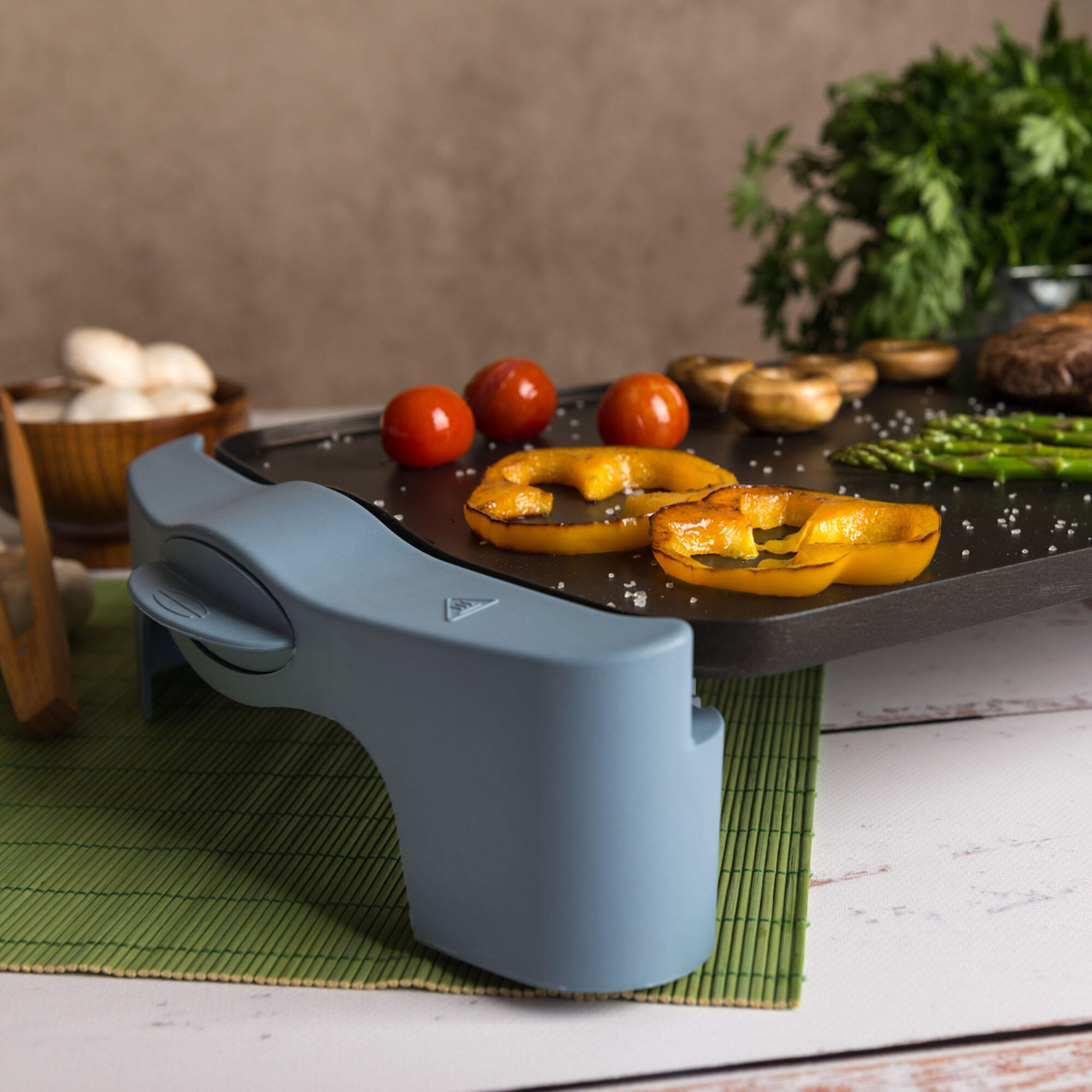 Plancha de cocina antiadherente Jata GR2500 AM. 46 x 28 cm. 2500 W. 4/5