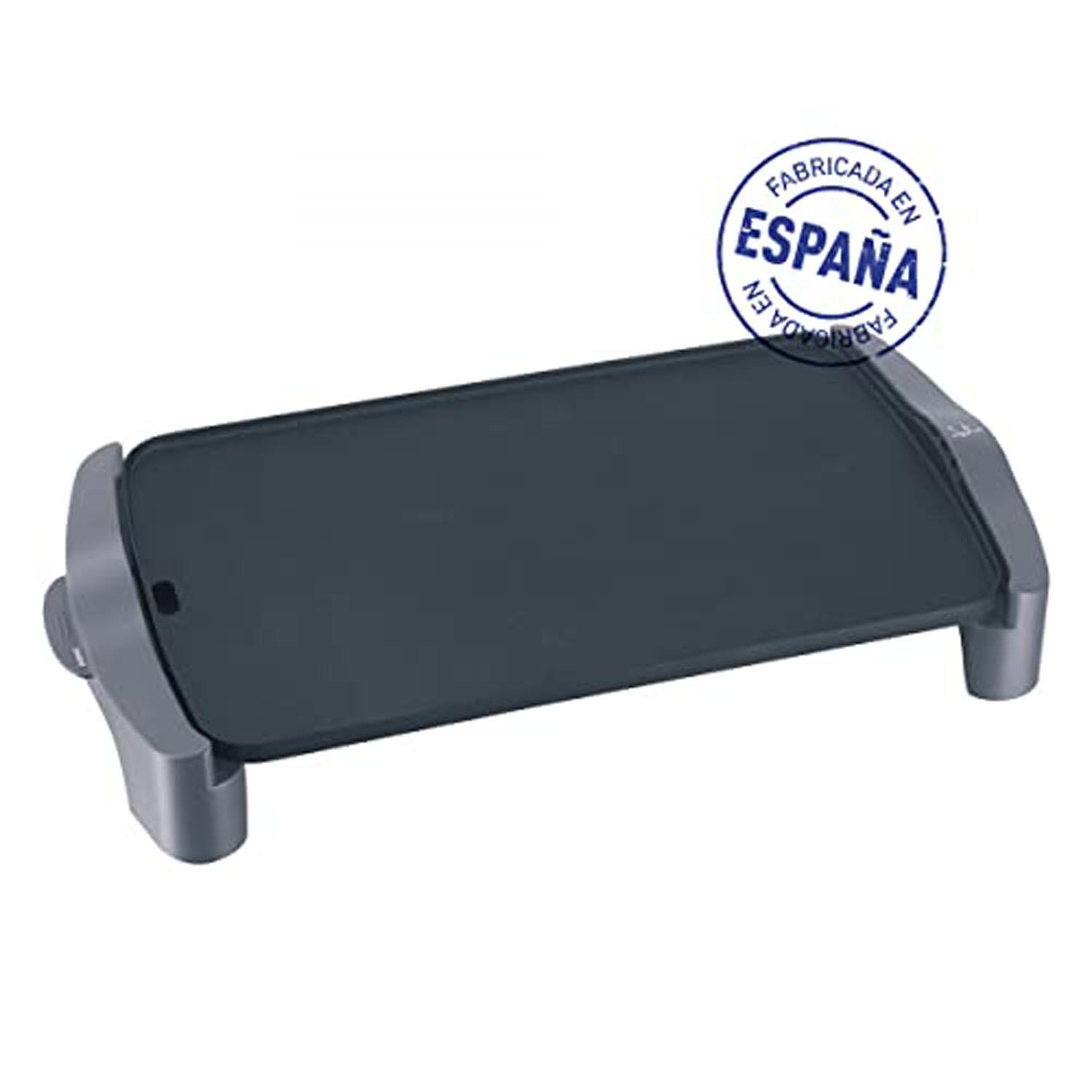 Plancha de cocina eléctrica Jata GR555A antiadherente. 46 x 28 cm. 2500 W. 2/3
