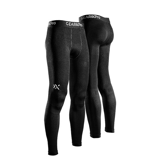 GEARXPRO GEARXPro Recovery Leggings a Compressione Graduata Nero
