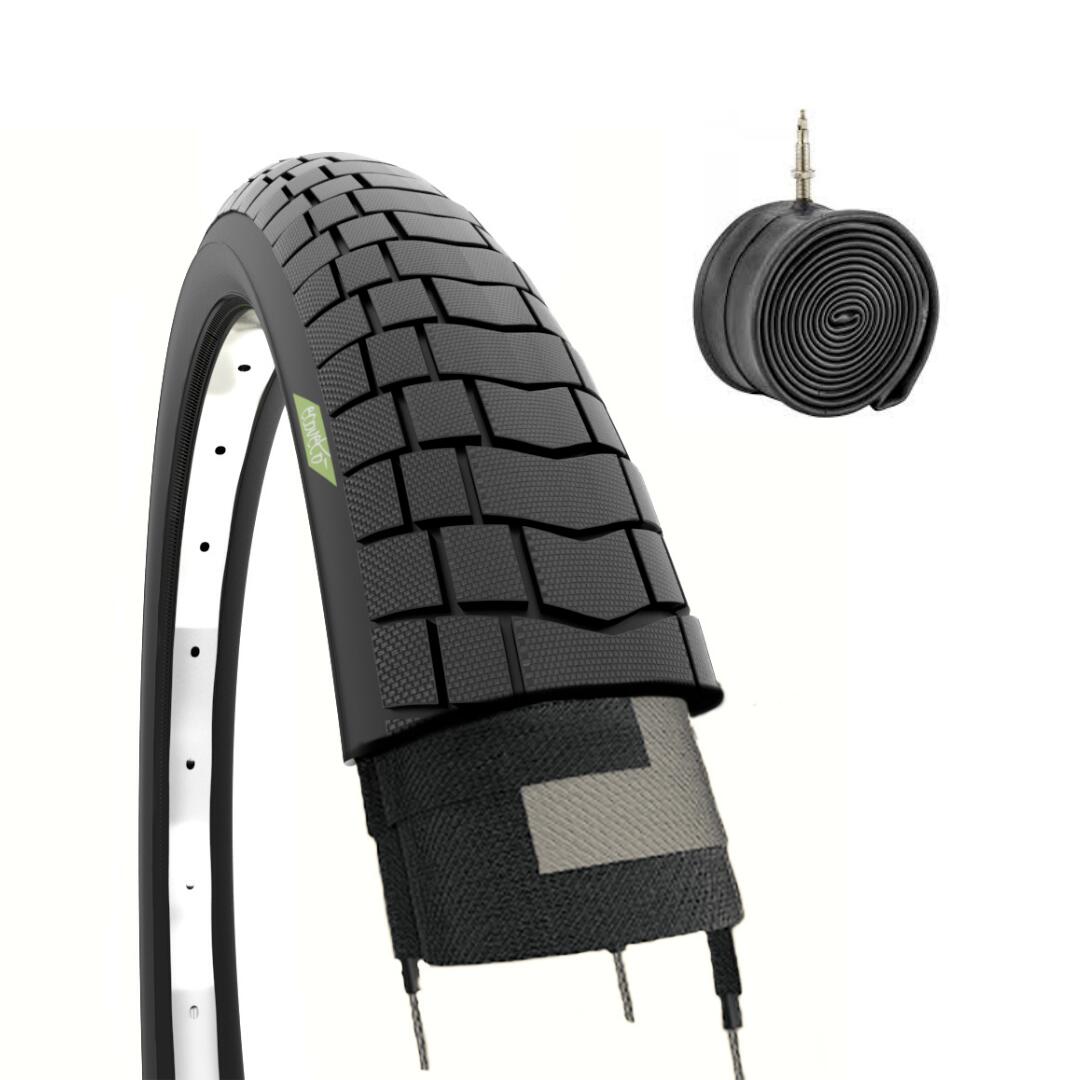 ECOVELO 1 copertone 20 x 1.95 + camera pneumatici 20” BMX MTB bici  EV