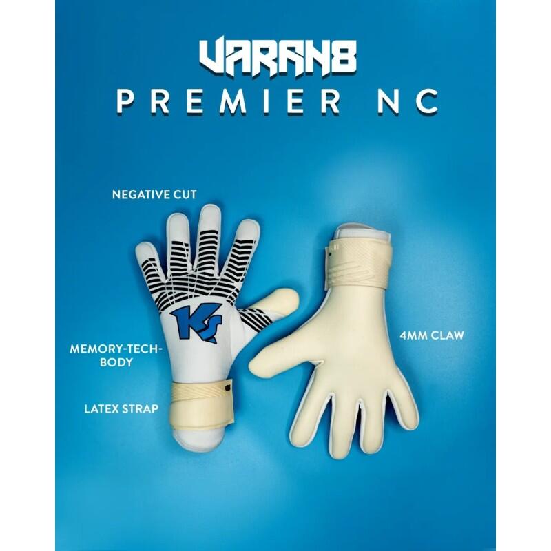 KEEPERsport Varan8 Premier NC Torwarthandschuhe mit negativem Schnitt. 5/6