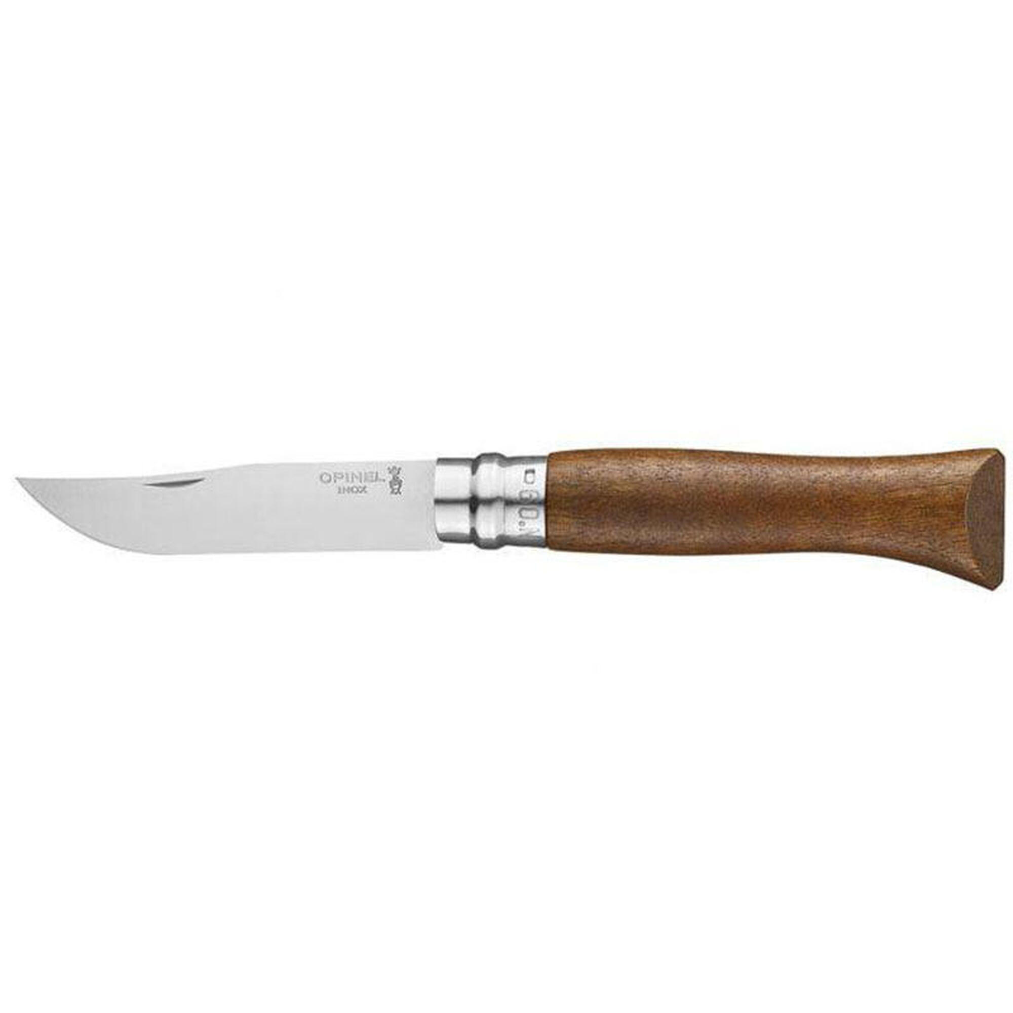 Nóż składany z rękojeścią z drewna orzecha włoskiego No.09