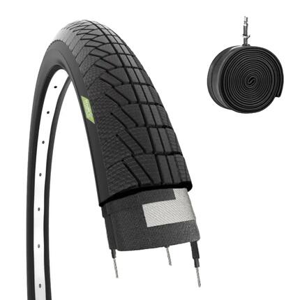 Band 20x1.75 (47-406)+binnenband, fietsband 20 x 1.75 kind stadsfiets EV