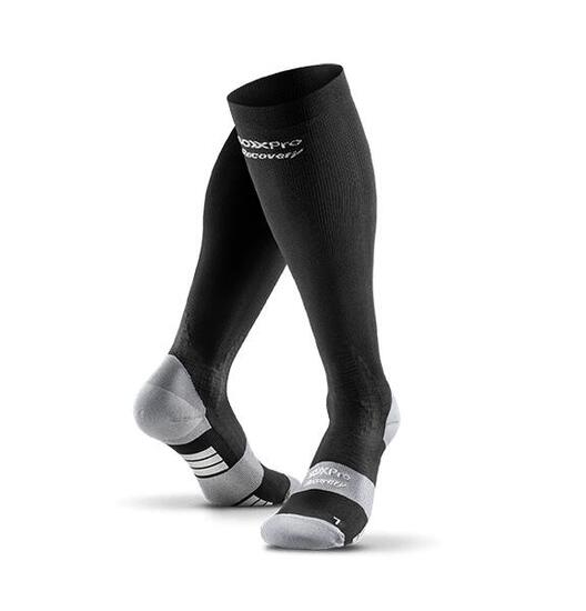 SOXPro Recovery Calze Con Grip a Compressione Graduata Nero