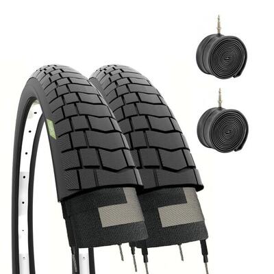 2 banden 20x1.95 (50-406)+binnenbanden, banden weg bmx 20x1.95 kind ev