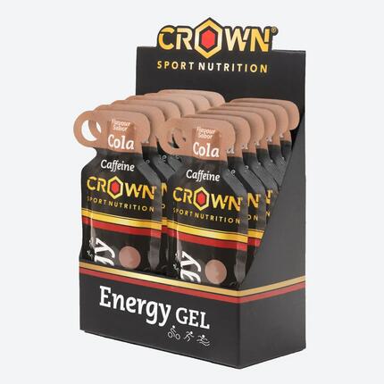 Caja de 12 sobres de geles energéticos ‘Energy Gel‘ de 40 g Limón