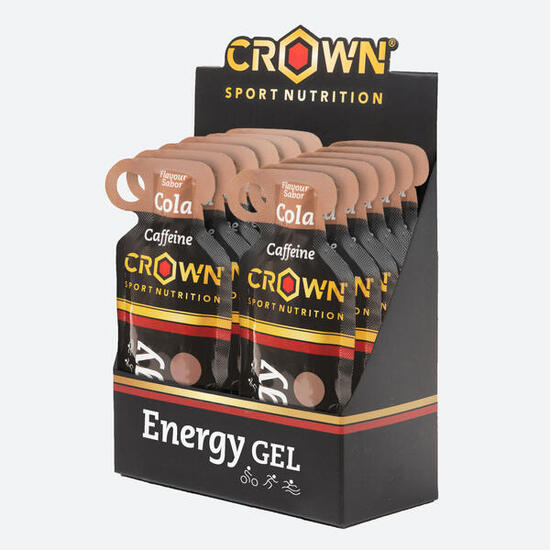 Caja de 12 sobres de geles energéticos ‘Energy Gel‘ de 40 g Limón