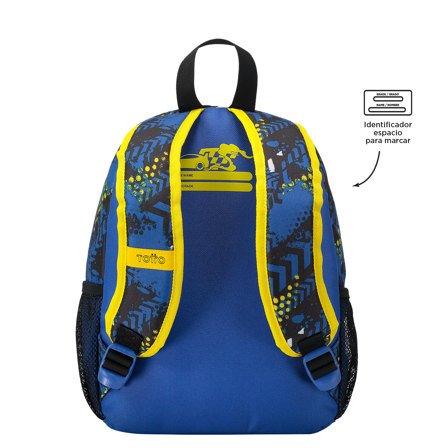 Totto Mochila escolar Velocity Azul Poliéster 23 x 31 x 10 cm 4/7