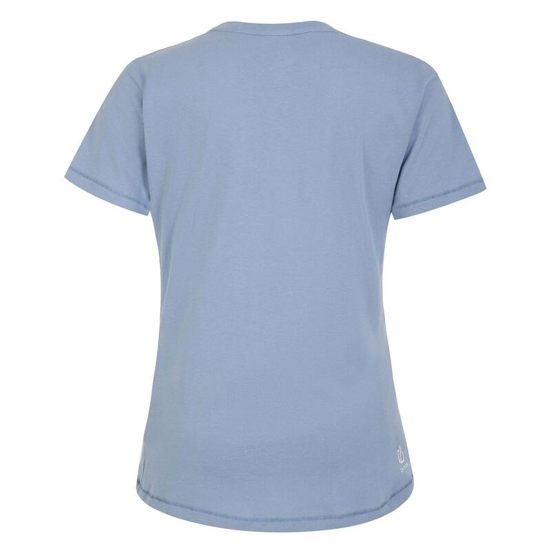 Tshirt TRANQUILITY Femme (Bleu délavé)