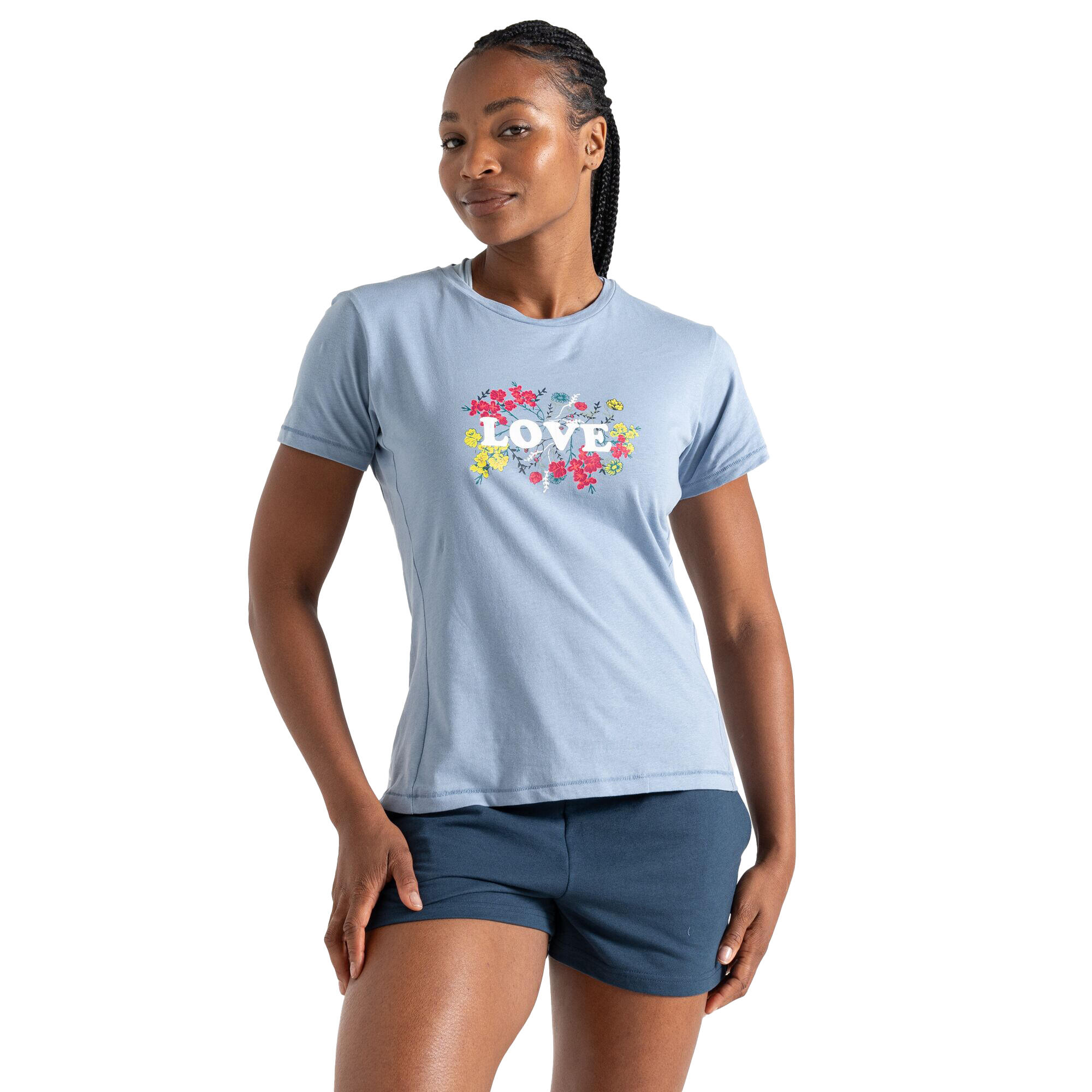 TRANQUILITY Women's Tshirt (Faded blue)