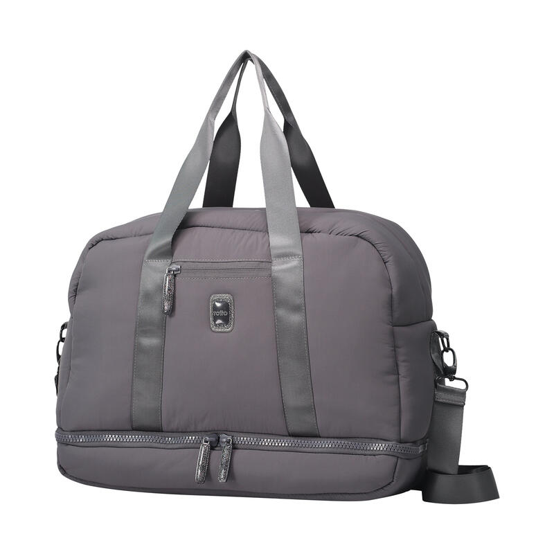 Bolsa de viaje  Pixie Totto mediana color gris 27 L