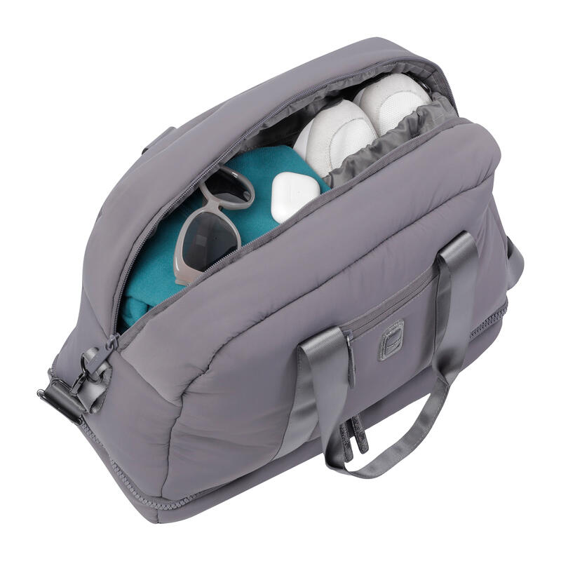 Bolsa de viaje  Pixie Totto mediana color gris 27 L