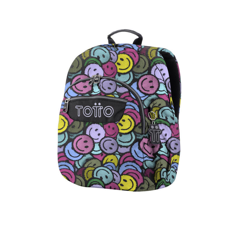 Mochila escolar  Tempera Totto emojis    11 L