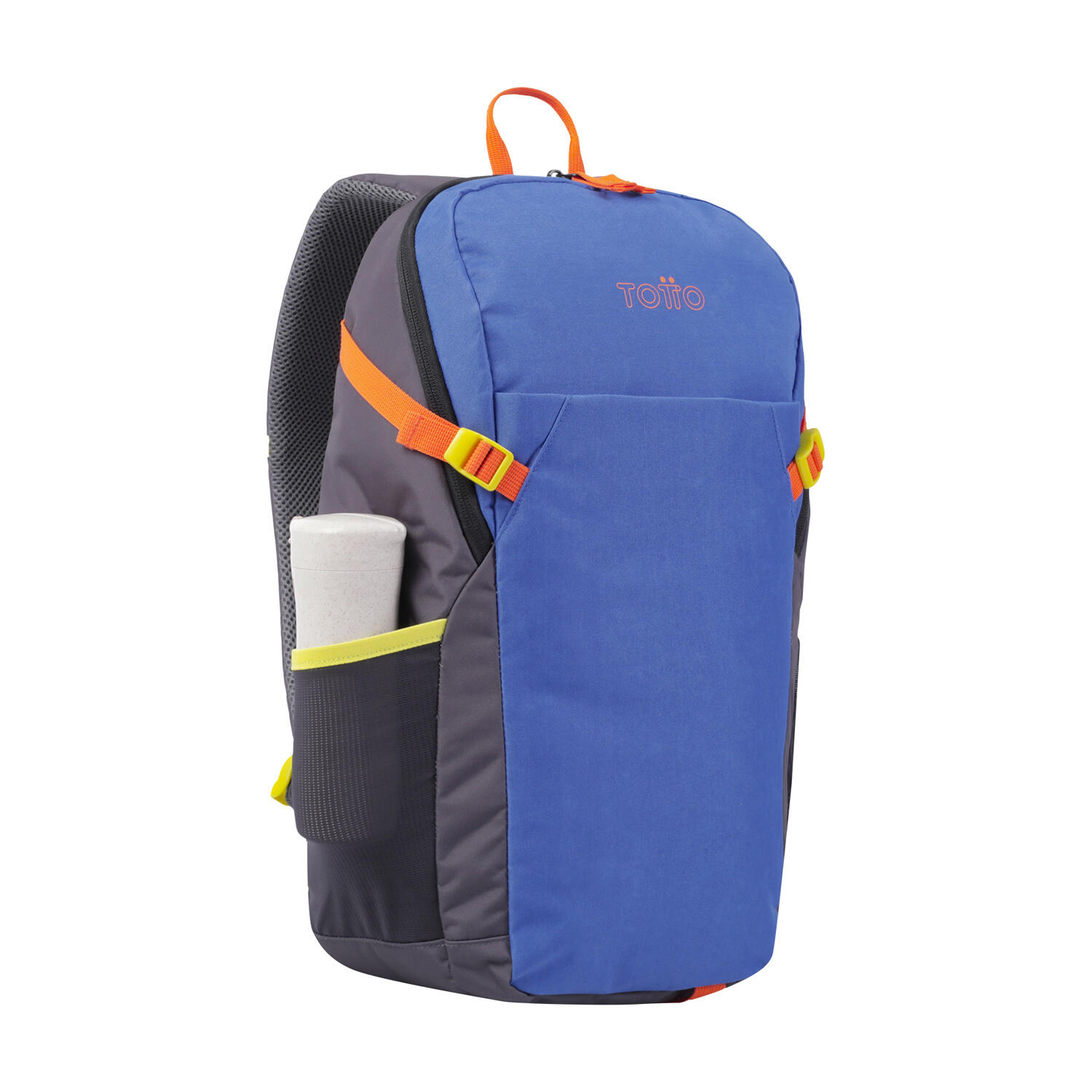 Totto Mochila urbana ATL Gris y Azul Poliéster 30 x 49 x 17 cm 4/5