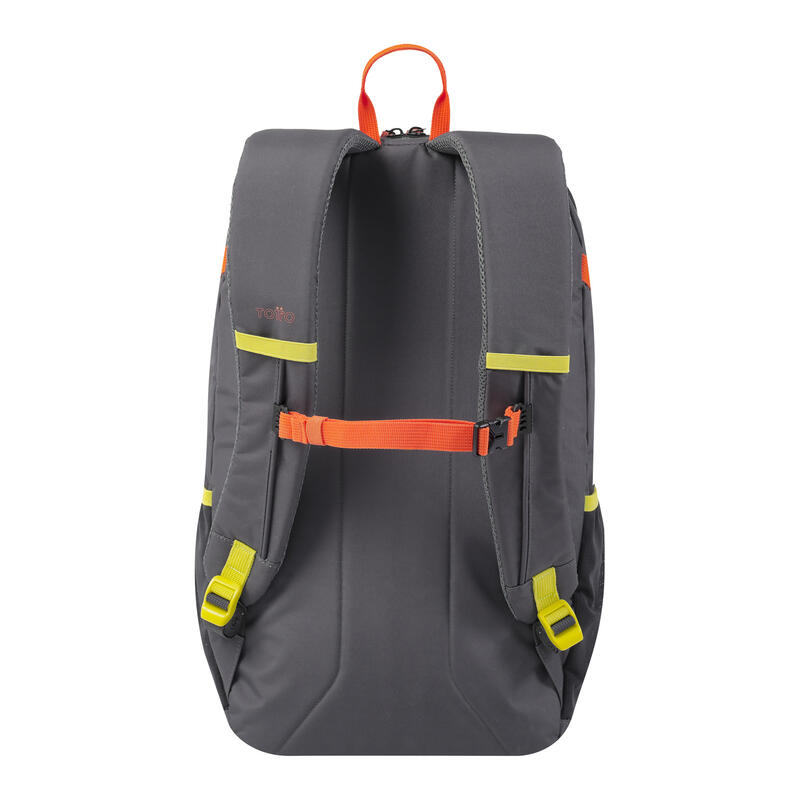 Mochila urbana  Urban ATL XL Totto deportiva color gris y azul 25 L