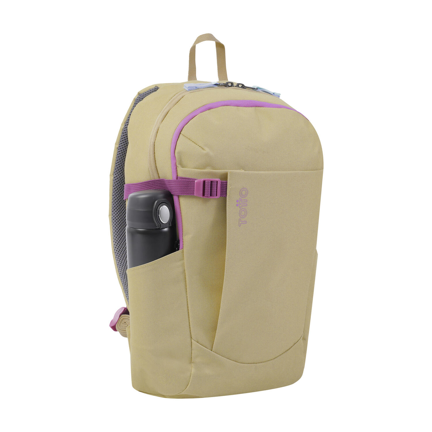 Totto Mochila urbana ATL Marrón Poliéster 26 x 46 x 13 cm 4/6