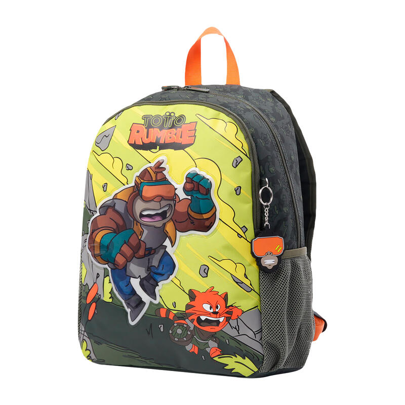 Mochila escolar  Brawlmaster Totto mediana de cartoons 12 L