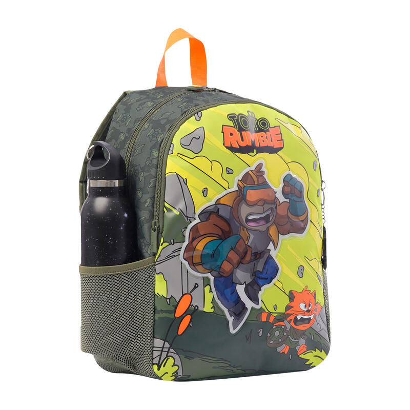 Mochila escolar  Brawlmaster Totto mediana de cartoons 12 L