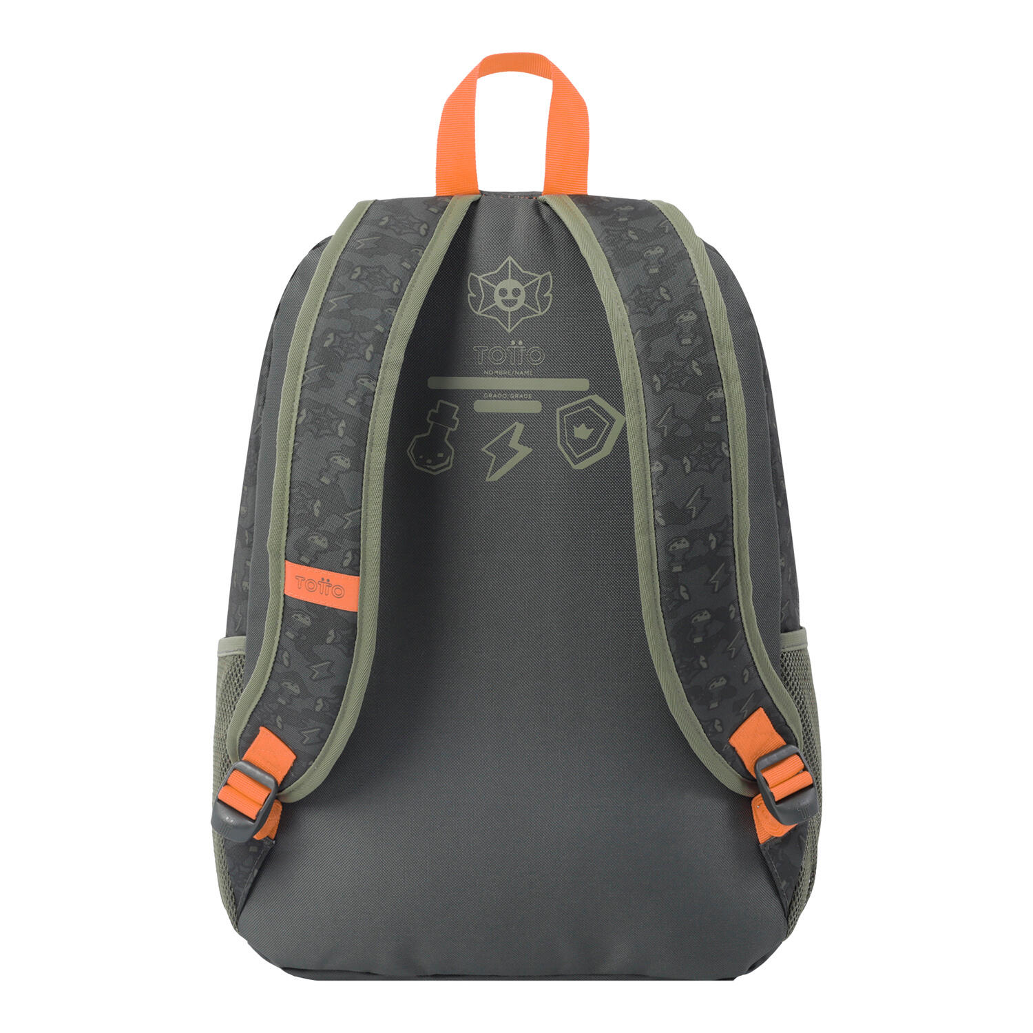 Totto Mochila escolar  Brawlmaster Poliéster 31.5 x 44 x 12 cm 3/6