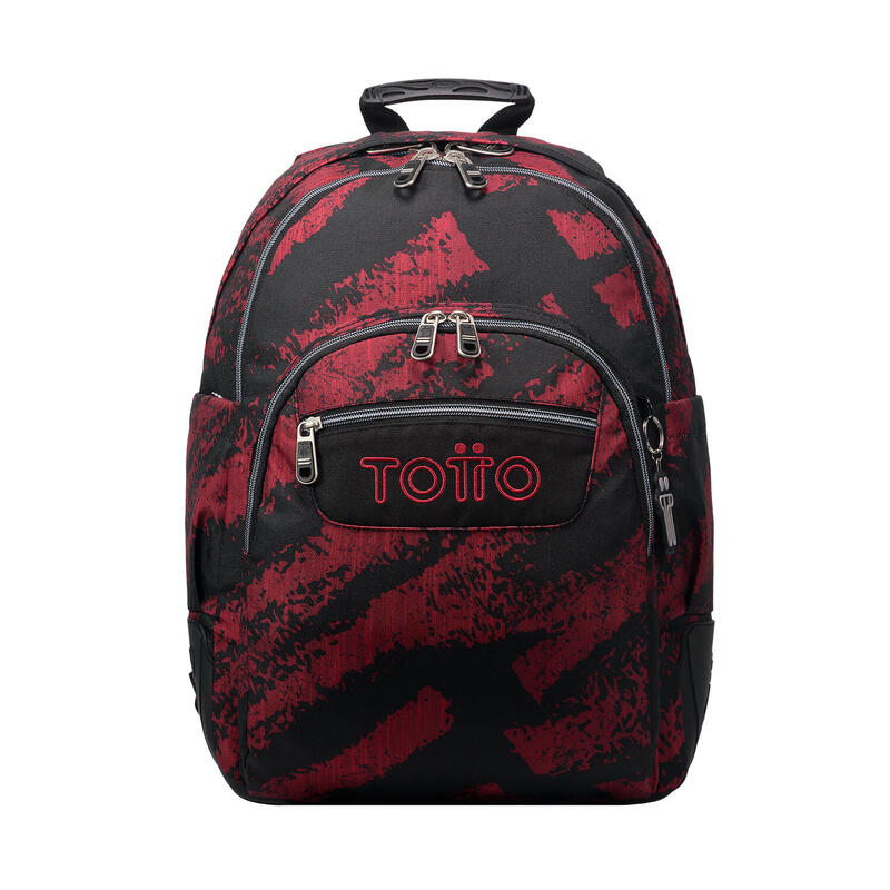 Mochila escolar  Crayoles Totto tiza roja  20 L