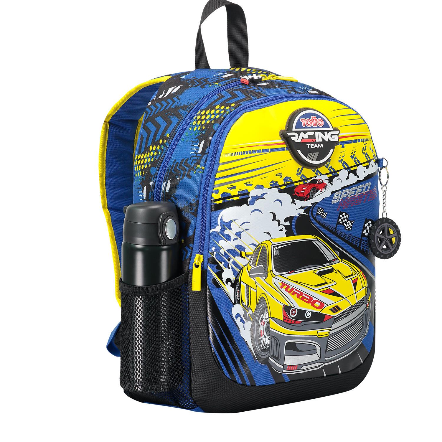 Totto Mochila escolar Velocity Azul Poliéster 28.5 x 40 x 11 cm 7/7