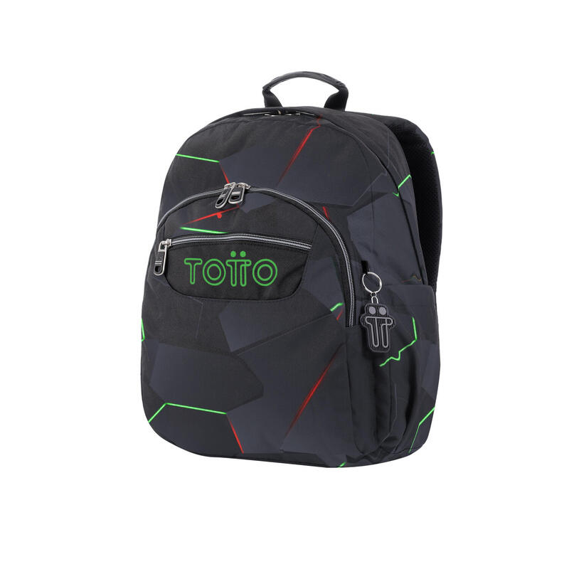 Mochila escolar  Tempera Totto fractal    11 L