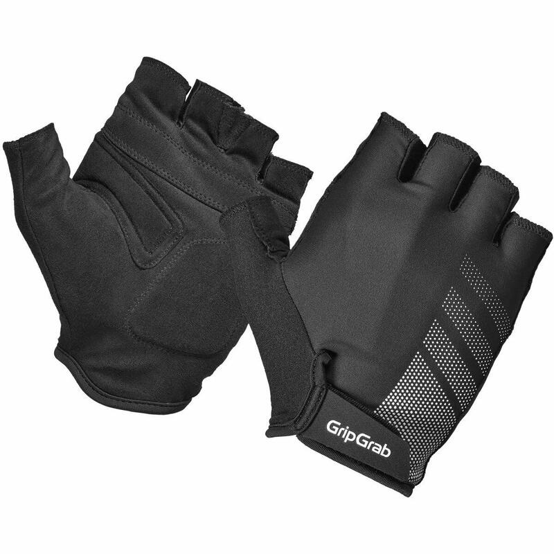 Gants de vélo été unisexe taille L - GripGrab Ride RC Lite noir