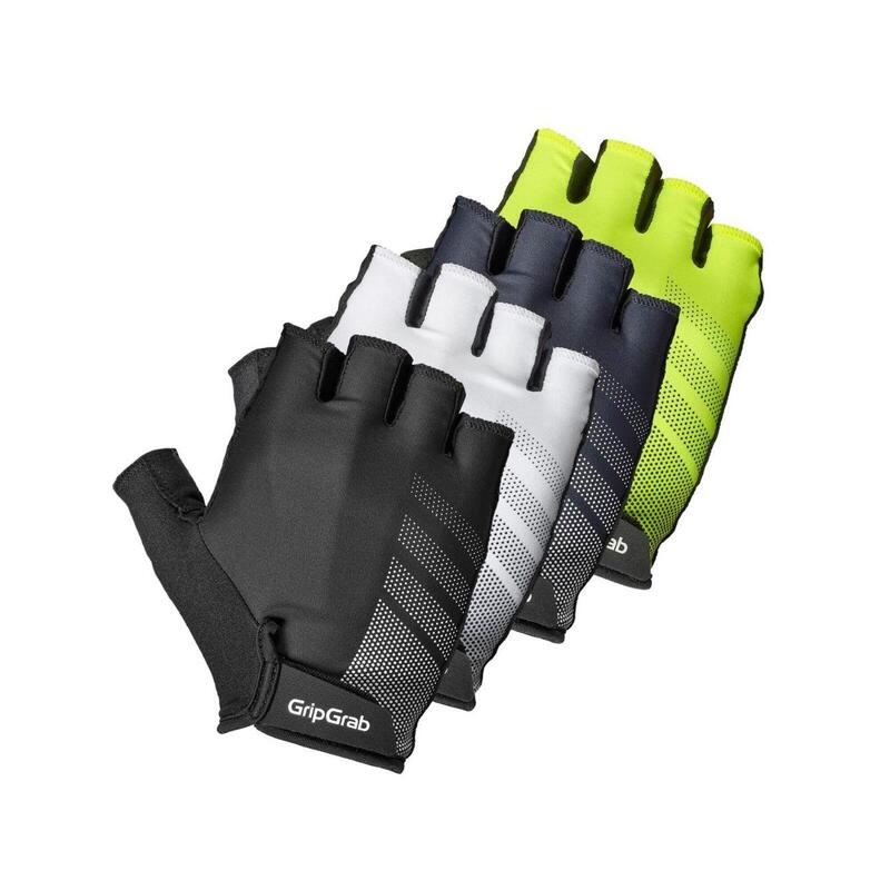 Gants de vélo été unisexe taille M - GripGrab Ride RC Lite jaune hi-vis