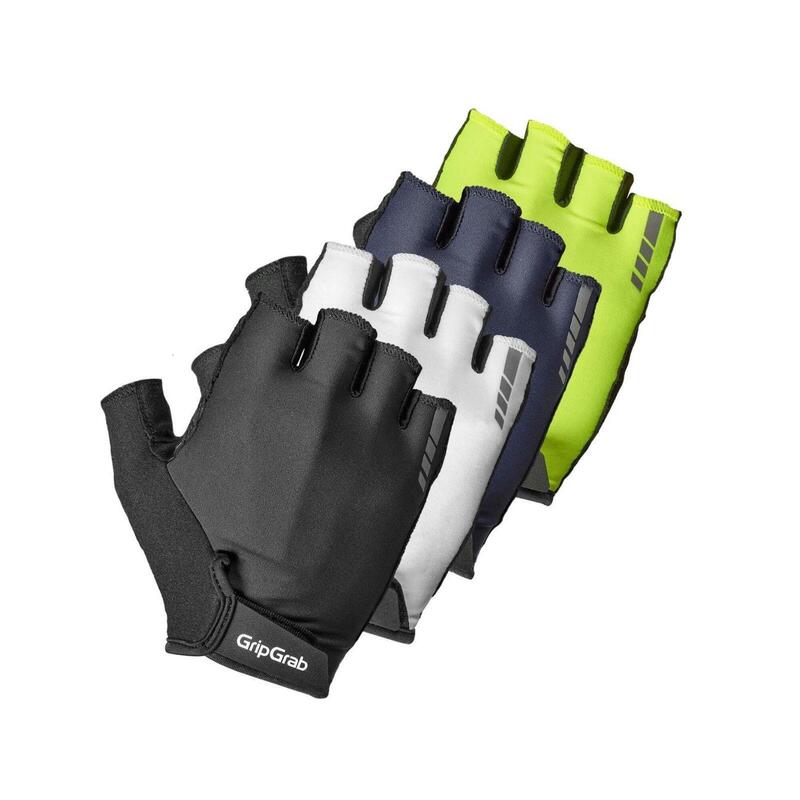 Gants de vélo été homme taille M - GripGrab ProRide RC Max jaune hi-vis