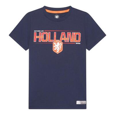 Nederlands elftal t-shirt heren - blauw - holland - ek 2024