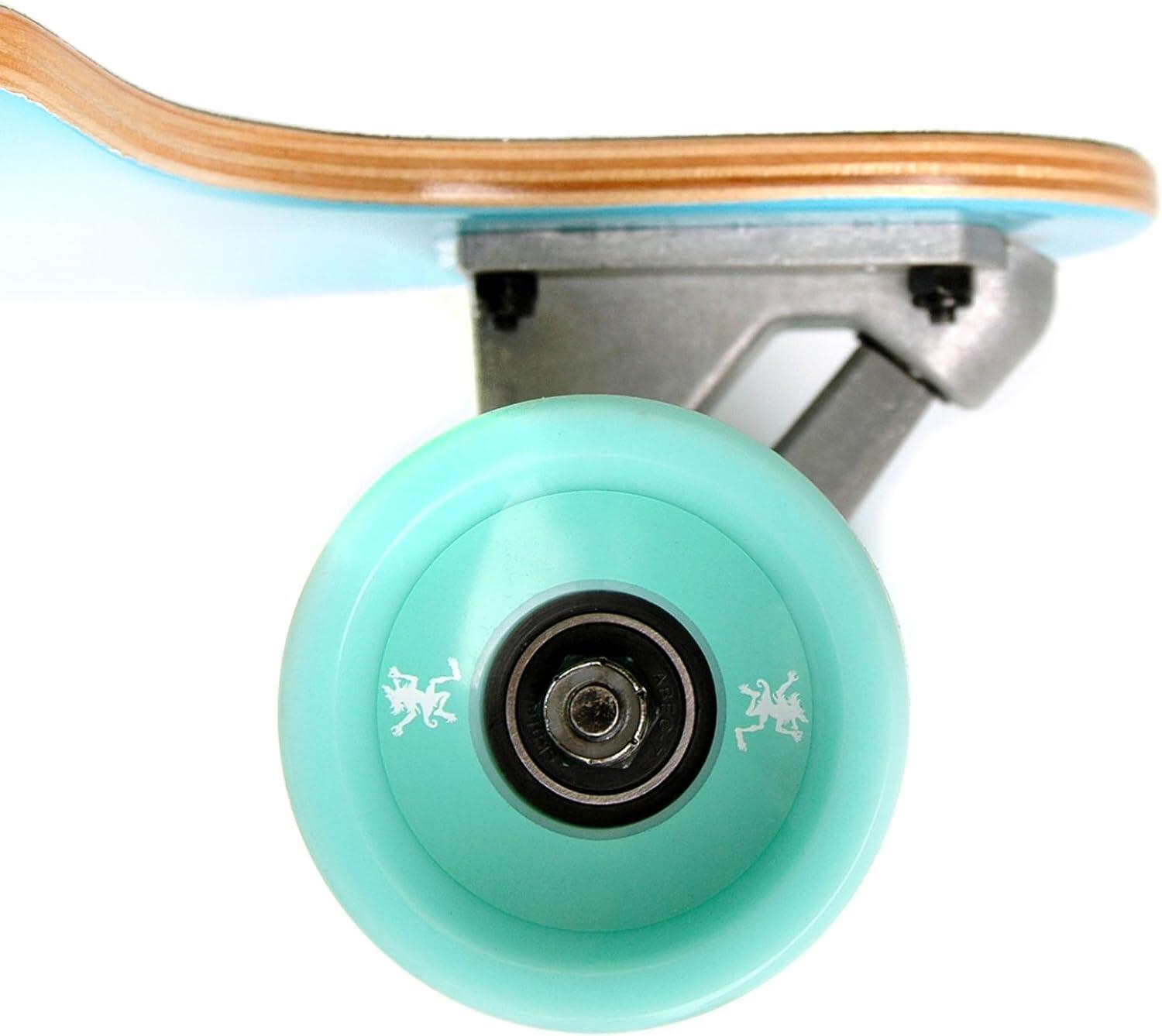 Longboard 38" Edición Especial, ABEC Alta Velocidad, Drop-Through Freeride 3/5