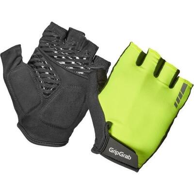 Fietshandschoenen zomer heren maat s - gripgrab proride rc max geel hi-vis