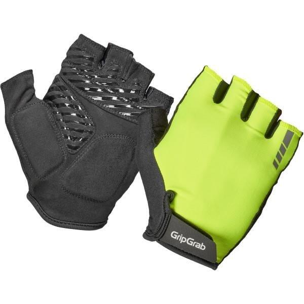Gants de vélo été homme taille M - GripGrab ProRide RC Max jaune hi-vis