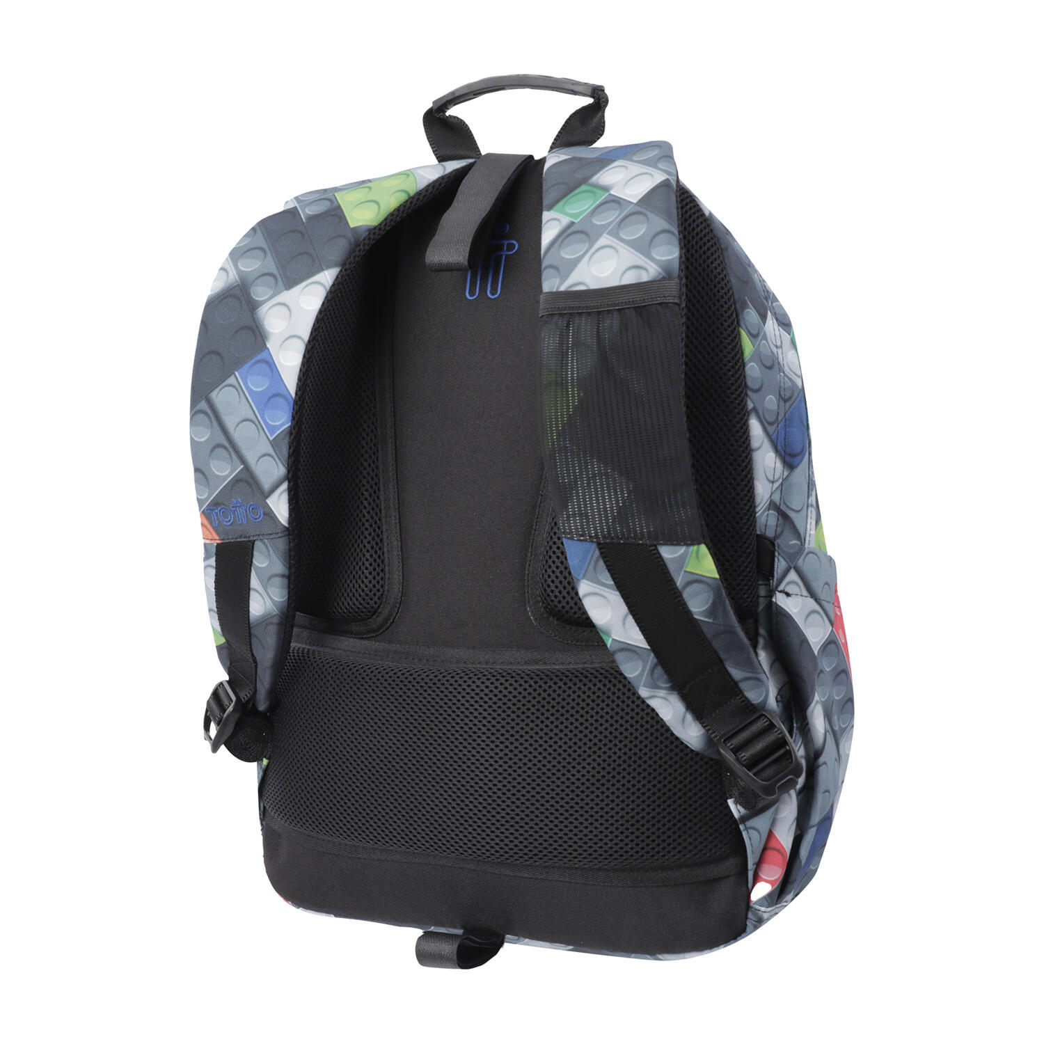 Totto Mochila escolar Acuareles Bloques Poliéster 33 x44 x14 cm 4/5