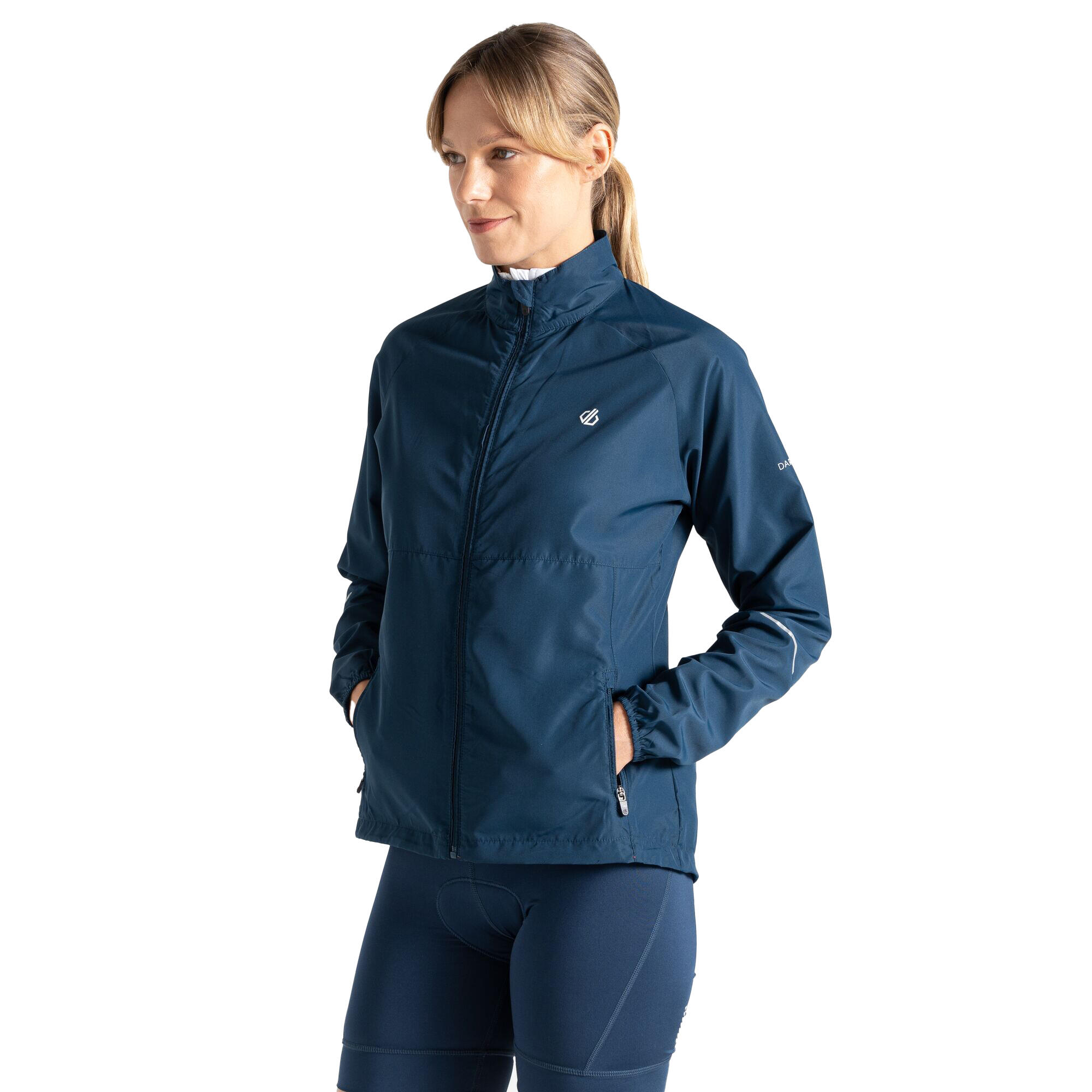 Chaqueta Resilient III de Rompe Vientos para Mujer Vaquero Luz de Luna 4/5