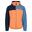 Veste softshell CHEER Enfant (Orange / Bleu pâle)