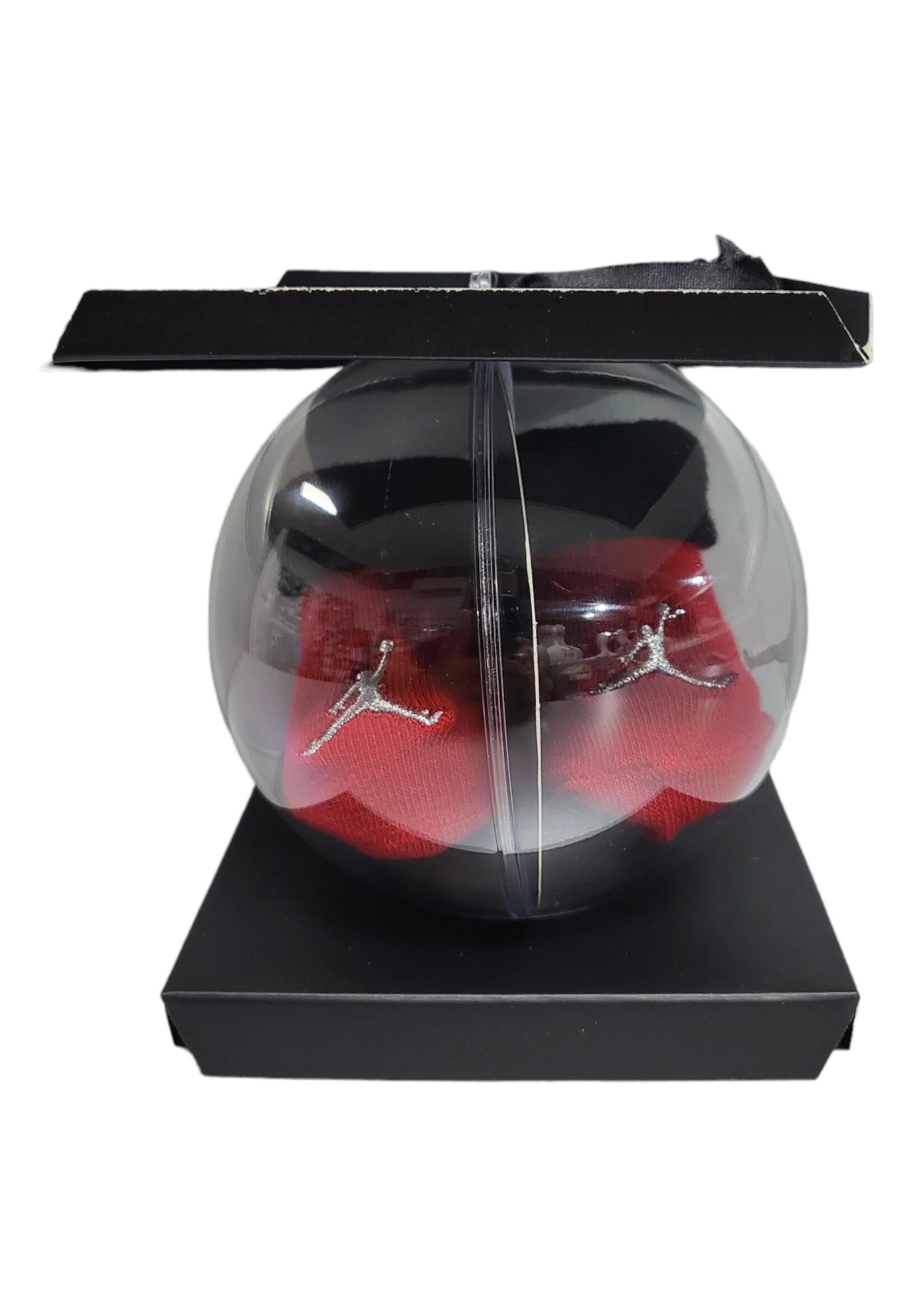 Calze jordan neonato - rosso/nero 3/4