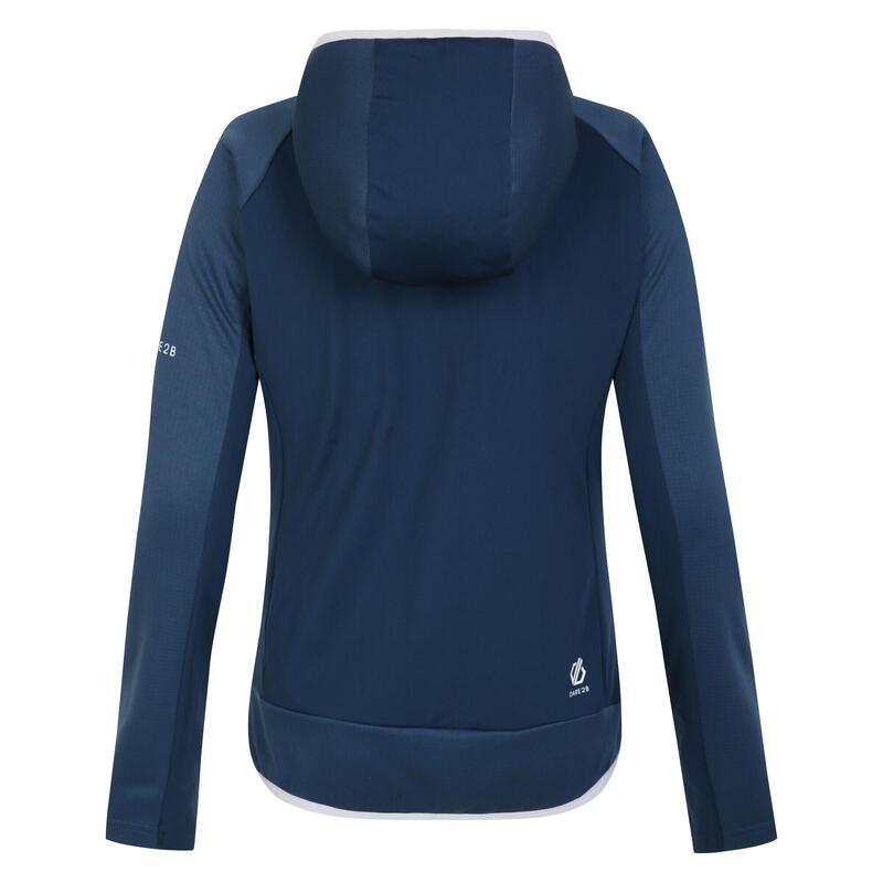 Haut de sport TRAVERSING Femme (Denim sombre / Vert menthe)