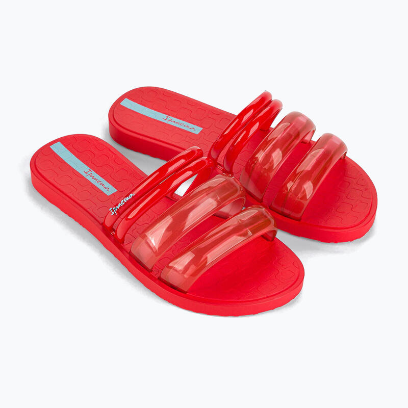 Ipanema Puffer Slide női papucs - piros