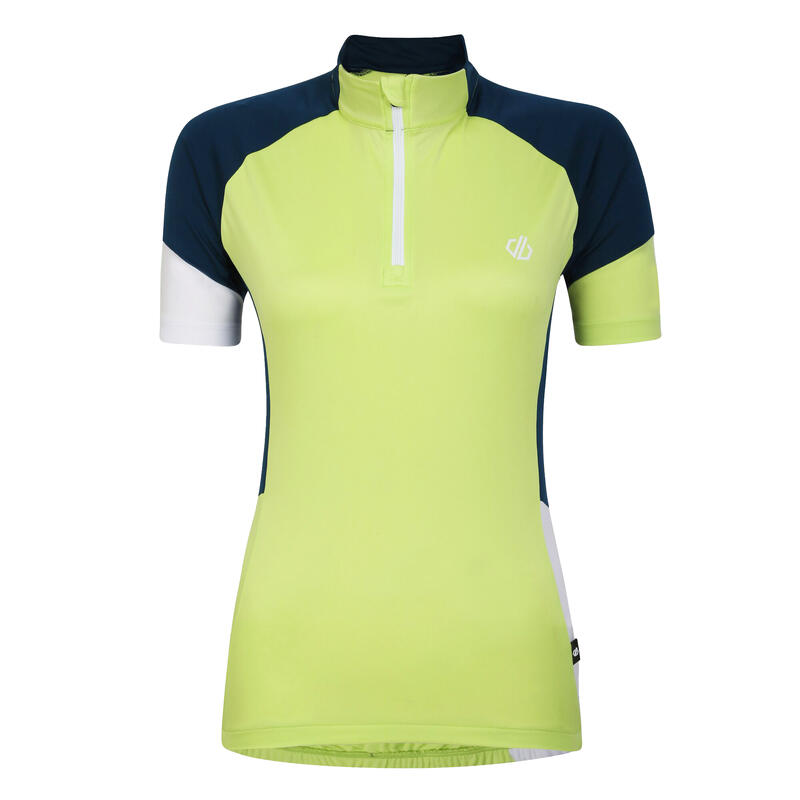 Jersey Compassion II para Mujer Verde Fuerte, Vaquero Luz de Luna