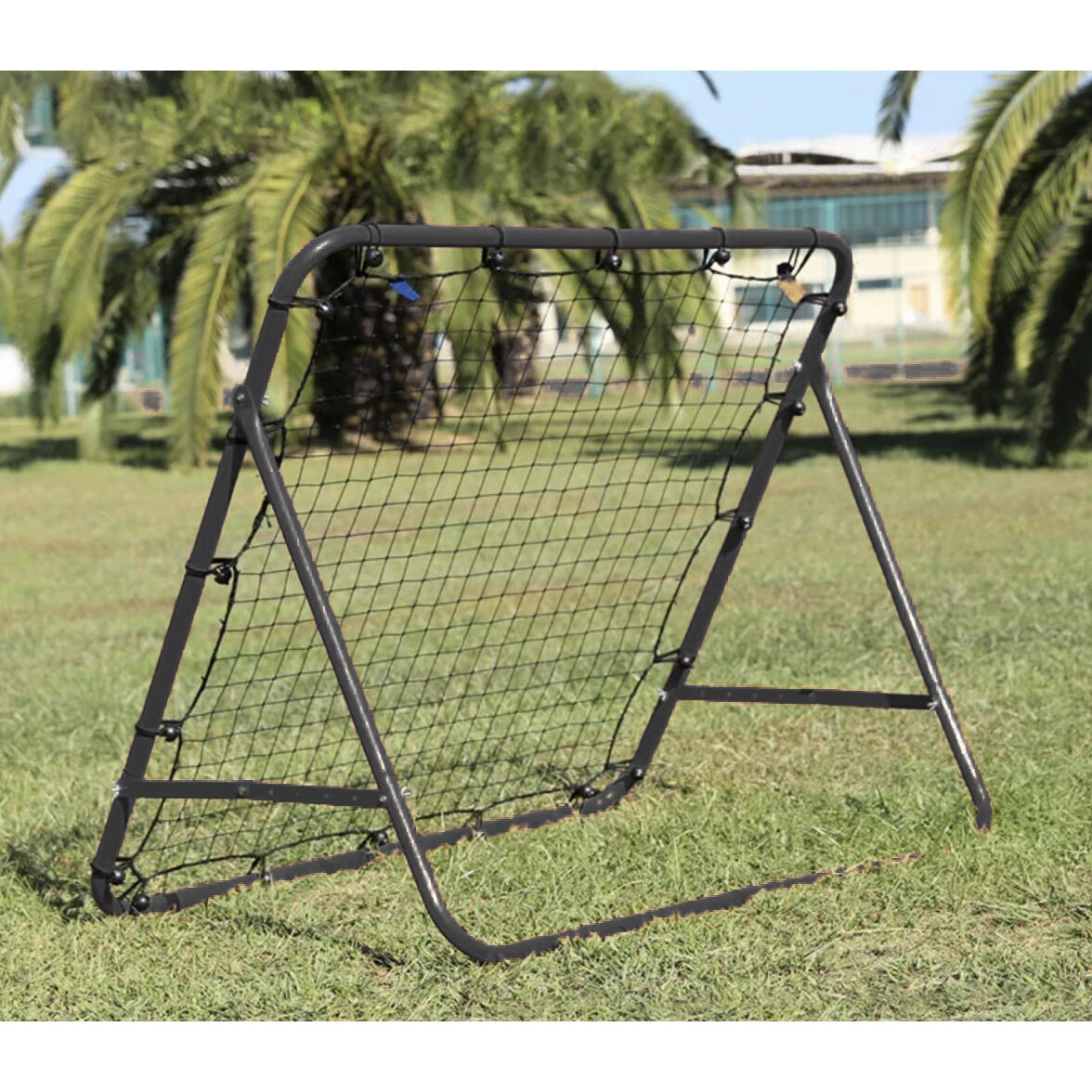 Rebounder Trenażer Bramka Rama Treningowa do Piłki Nożnej Piłkarska 100x100 4/7