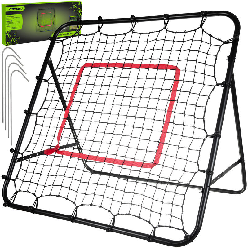 Rebounder Trenażer Bramka Rama Treningowa do Piłki Nożnej Piłkarska 100x100