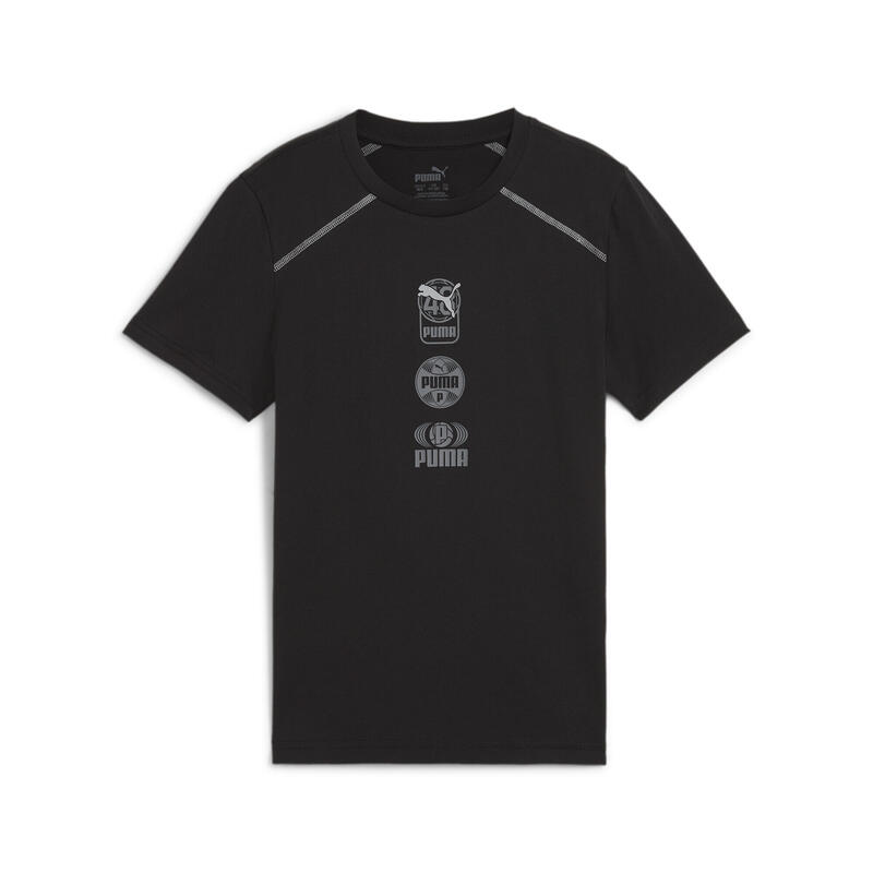 ACTIVE SPORTS T-shirt met print voor jongeren PUMA Black