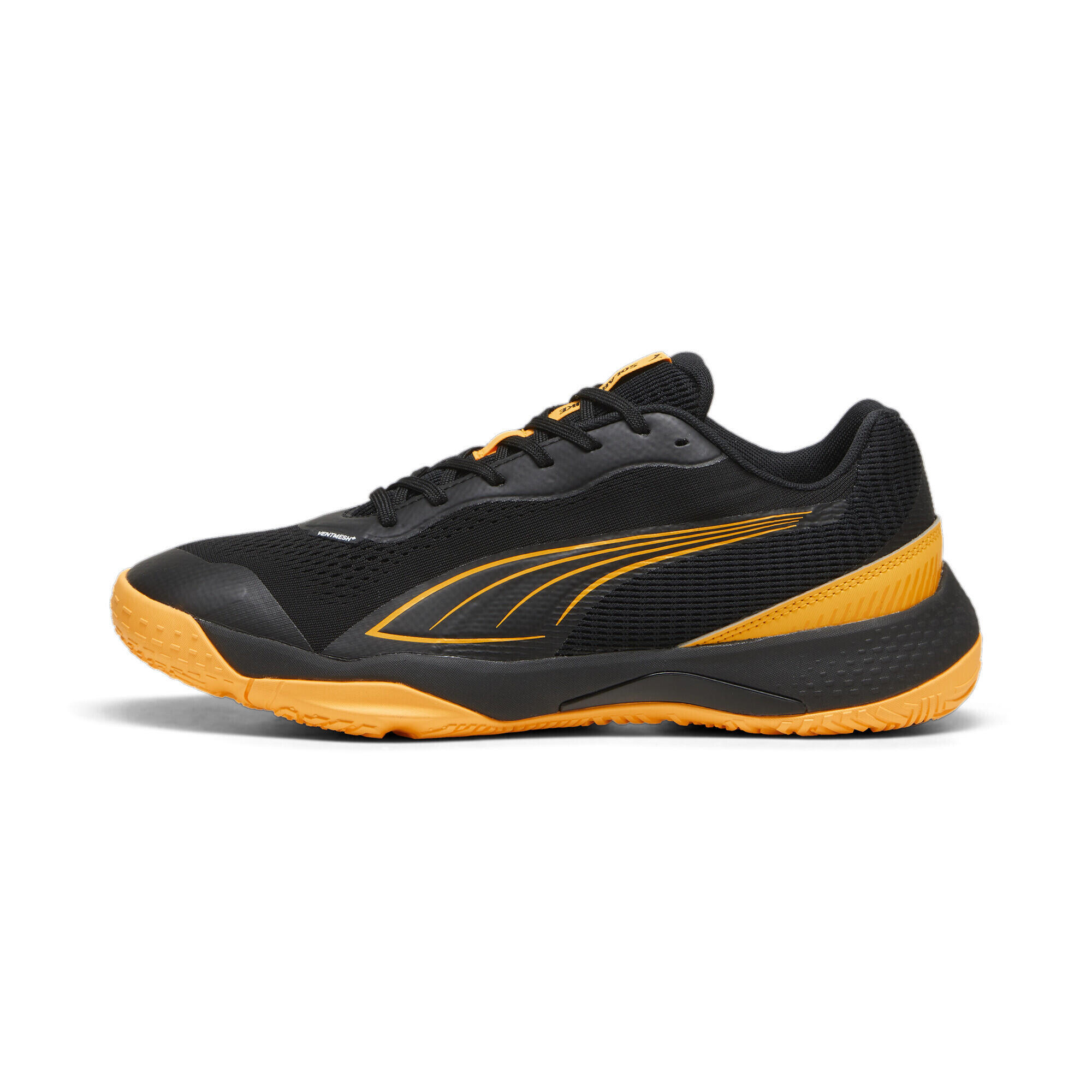Chaussures de sport indoor Solarstrike III PUMA Black Sun Stream White Orange 5/7