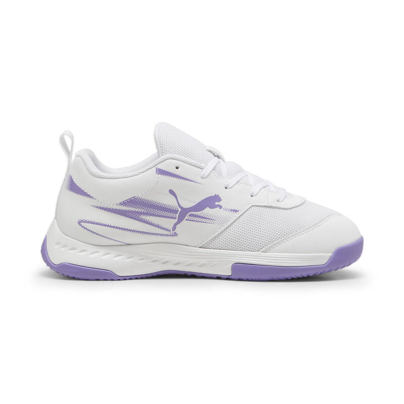 Varion II zaalschoenen voor jongeren PUMA White Lavender Alert Purple